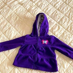 Purple hoodie